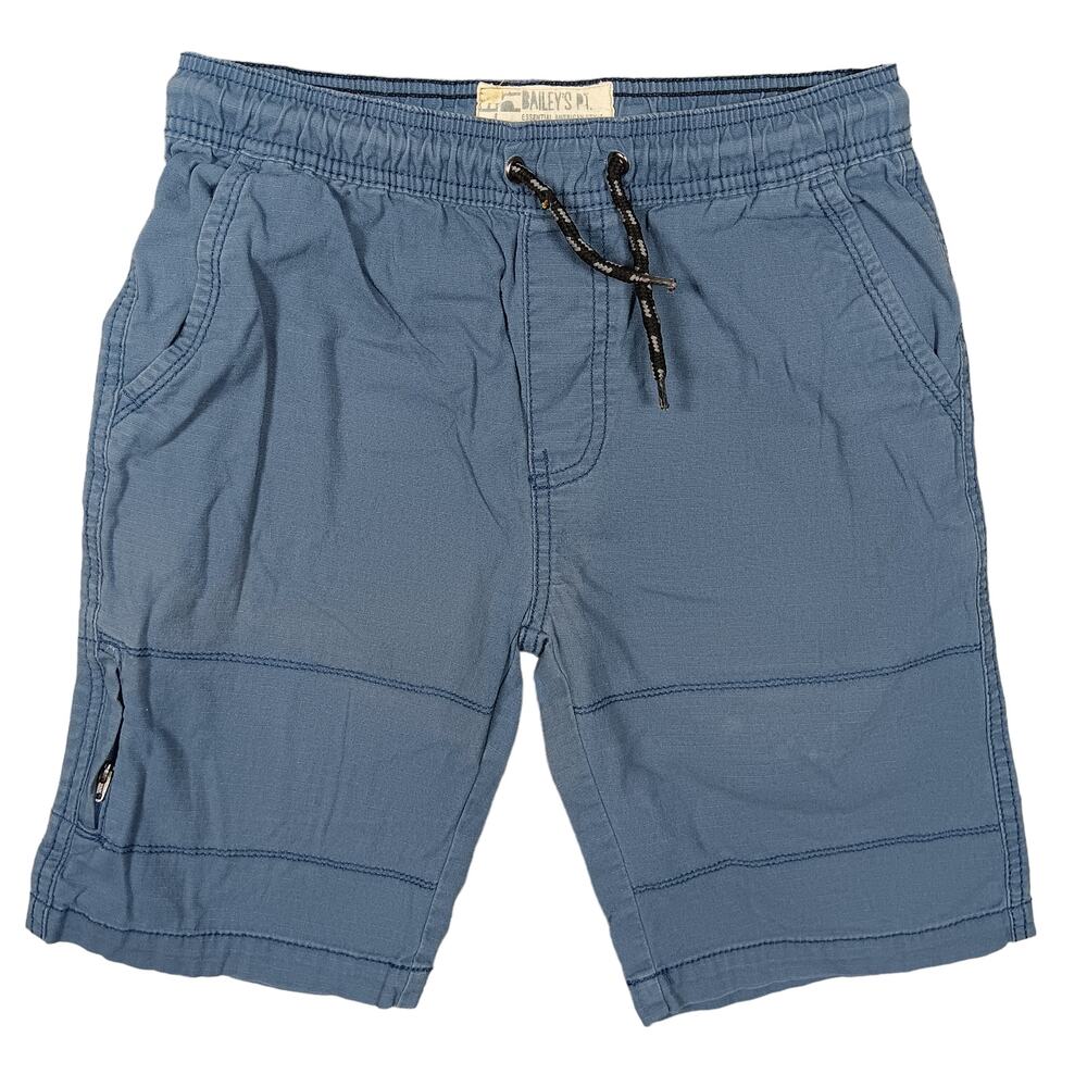 Bailey's PT Boys Bermuda Shorts Blue  Size Large 5 Pockets Drawstring